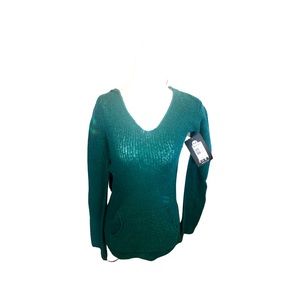 NWT Roxy light weight hoodie sweater teal Fishbone